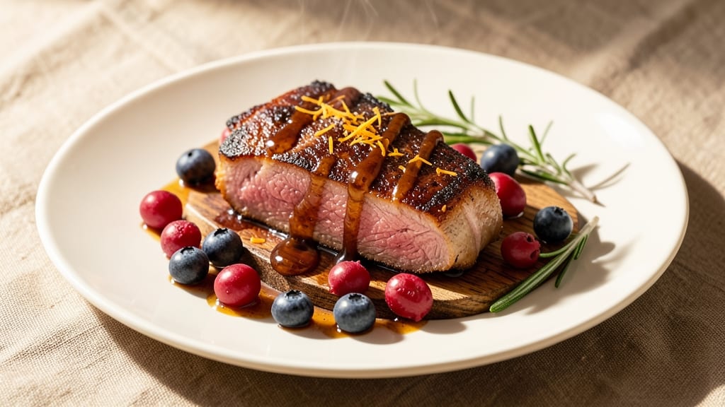 Blueberry Pork Recipe: Sweet-Tart Glaze That Caramelizes on the Bone