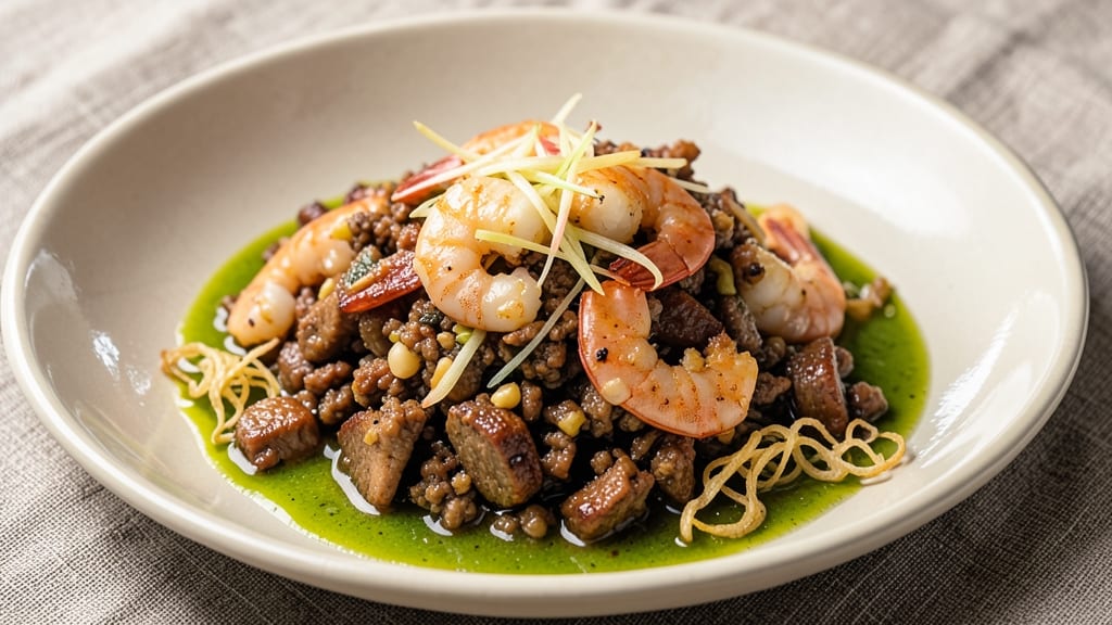Minced Pork and Prawn Recipe: Fragrant Thai Curry With Tender Bites