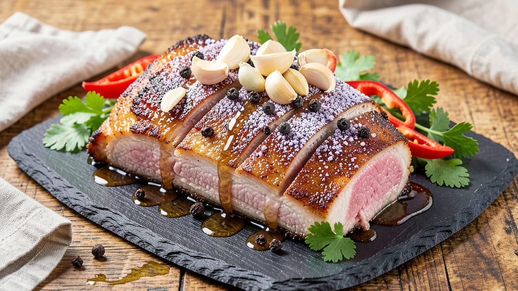 Air Fryer Roast Pork Belly Recipe: Crispy Bark Meets Melty Fat in 40 Minutes