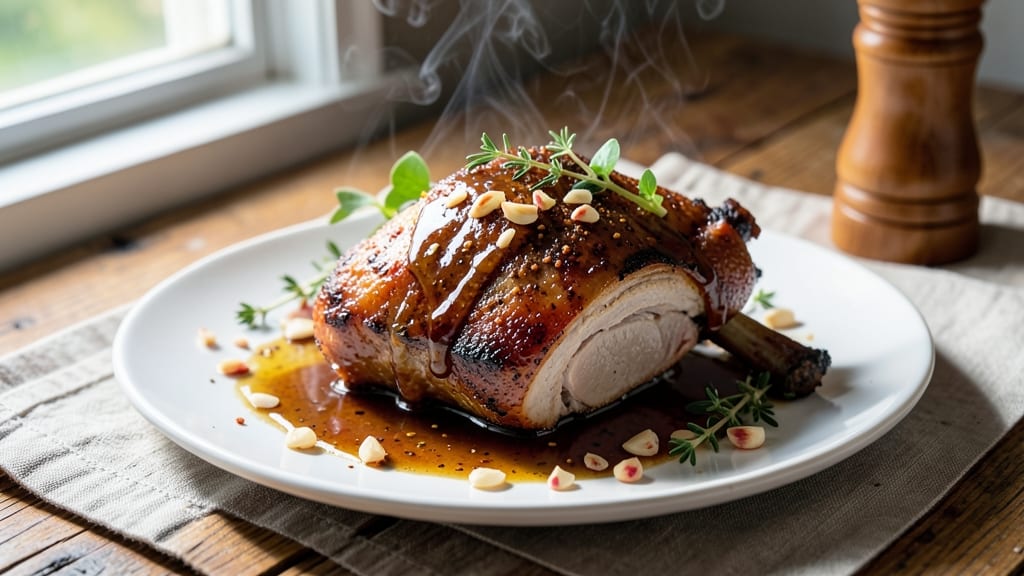 Boneless Leg Of Pork Slow Cooker Recipe: Five-Spice Glaze That Melts Into Meat