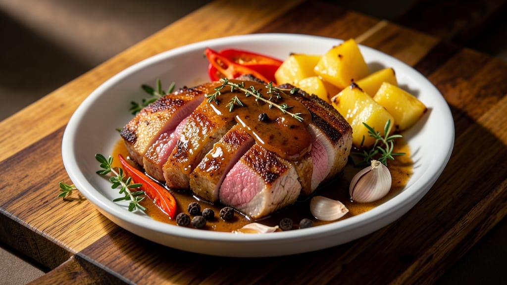 Caribbean Pork Tenderloin Recipe: Jerk-Spiced Crust Meets Pineapple Glaze Magic