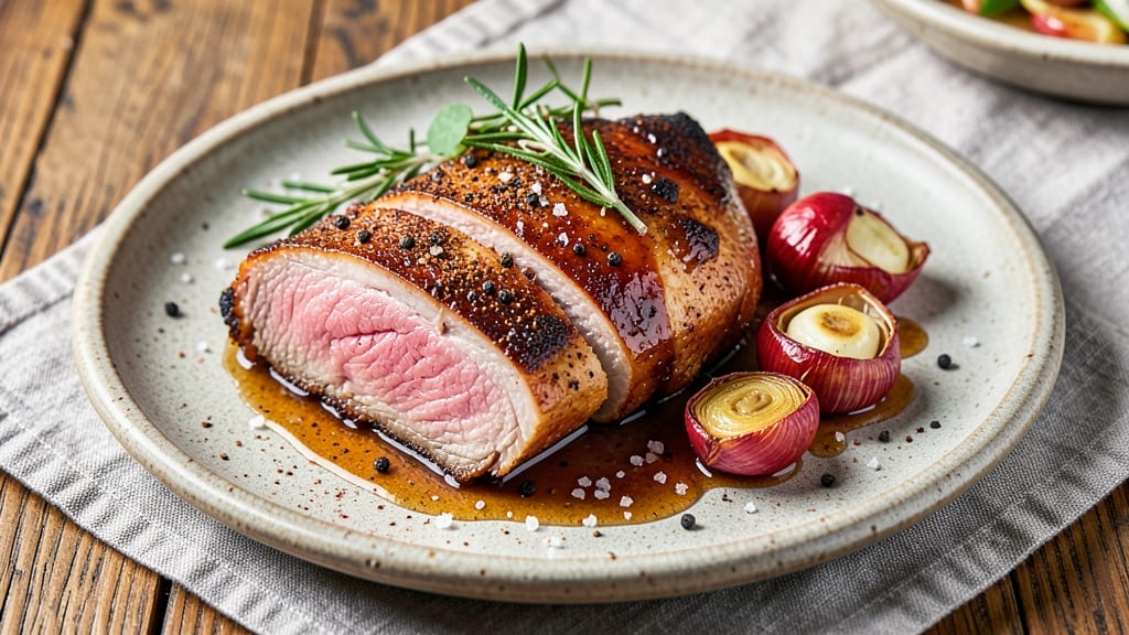 Breast Pork Recipe: Charred Crust and Caramelized Glaze Magic