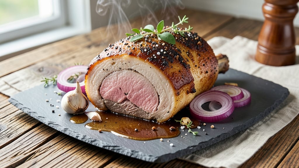 Bone-In Pork Shoulder Roast Recipe: Instant Pot Crispy Bark With Juicy Pink Centers