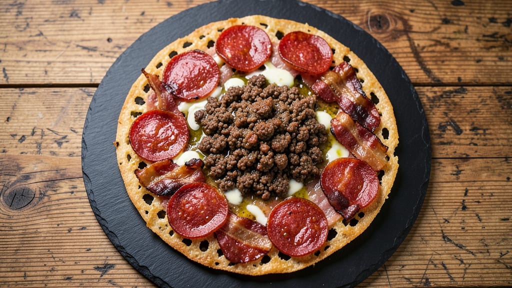 Carnivore Pizza Recipe Pork Rinds: Crispy Zero-Carb Crust Meets Savory Toppings
