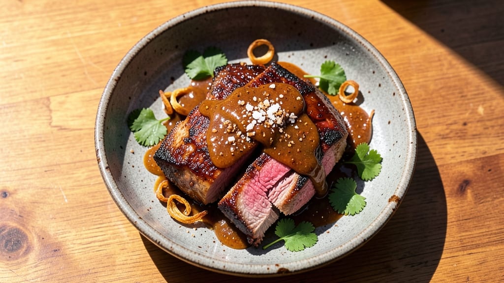 BBQ Pork Shoulder Steak Recipe: Smoky-Sweet Crust With Juicy Pink Hearts