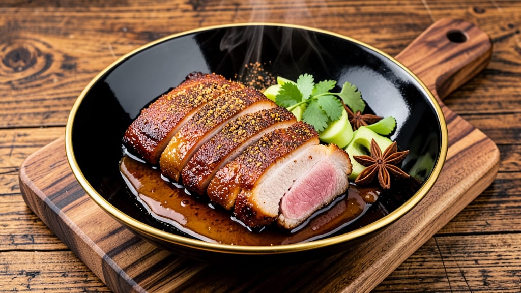 Chinese Braised Pork Belly Five-Spice Recipe: Deep-Fried Crispy Bites With Silky Glaze