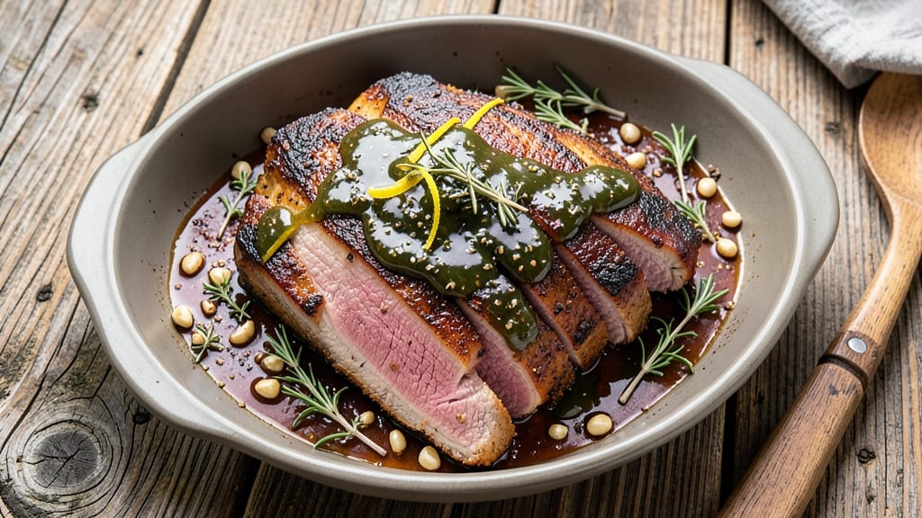 6-Lb Pork Loin Roast Recipe: Herb-Crusted Roast With Golden, Juicy Core