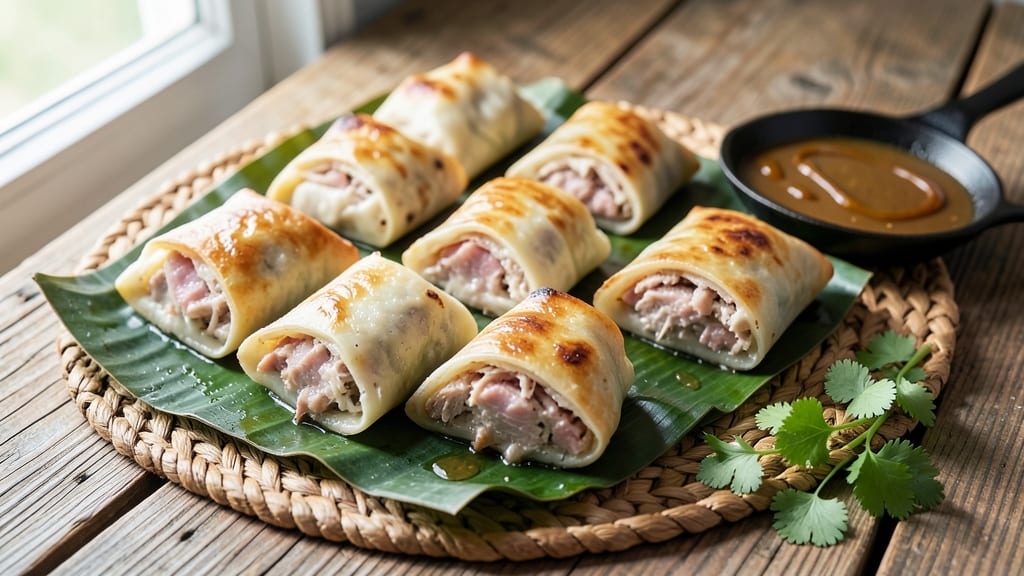 Mild Pork Tamales Recipe: Steamed Corn Dough Wrapped in Banana Leaves