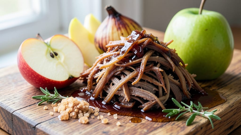 Apple Pulled Pork Recipe: Sweet-Tart Apple Glaze Meets Smoky Pork