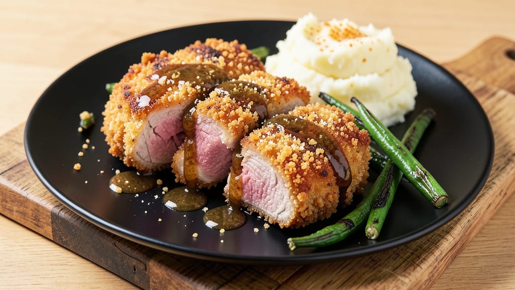 Baked Breaded Bone-In Pork Chops Recipe: Crispy Crust Locks in Juicy Meat