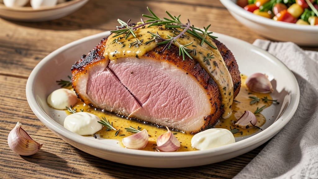 3-Lb Boneless Pork Loin Roast Recipe: Herb-Infused Crust Meets Perfect Medium-Rare Core