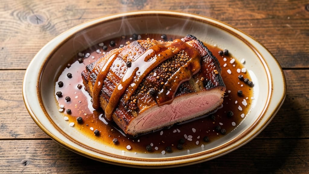 Berkshire Pork Roast Recipe: Five-Spice Crust Meets Sticky Tamarind Magic