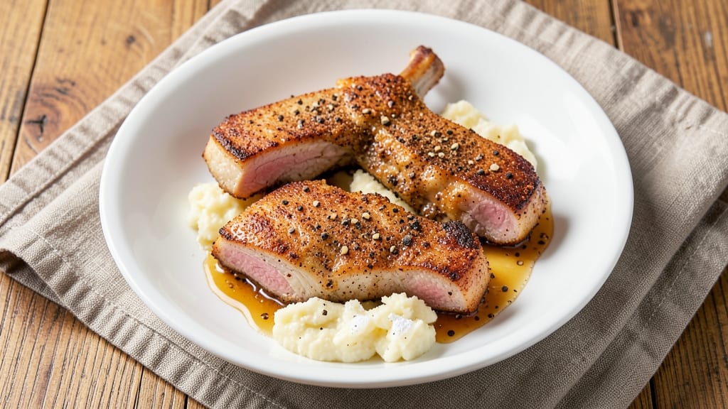 Charleston's Pork Chops Recipe: Smoky Five-Spice Crust With Caramelized Glow