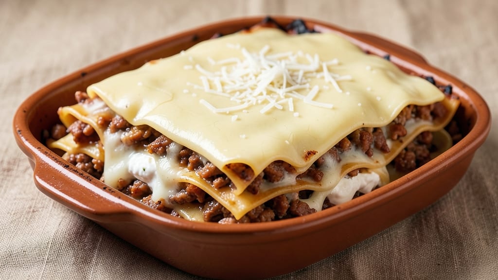 Minced Pork Lasagna Recipe: Layered Richness With Crispy Top