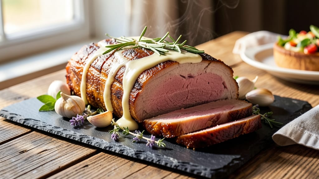 3 Lb Pork Loin Recipe: Herb-Roasted Crust With Perfect Medium-Rare Core