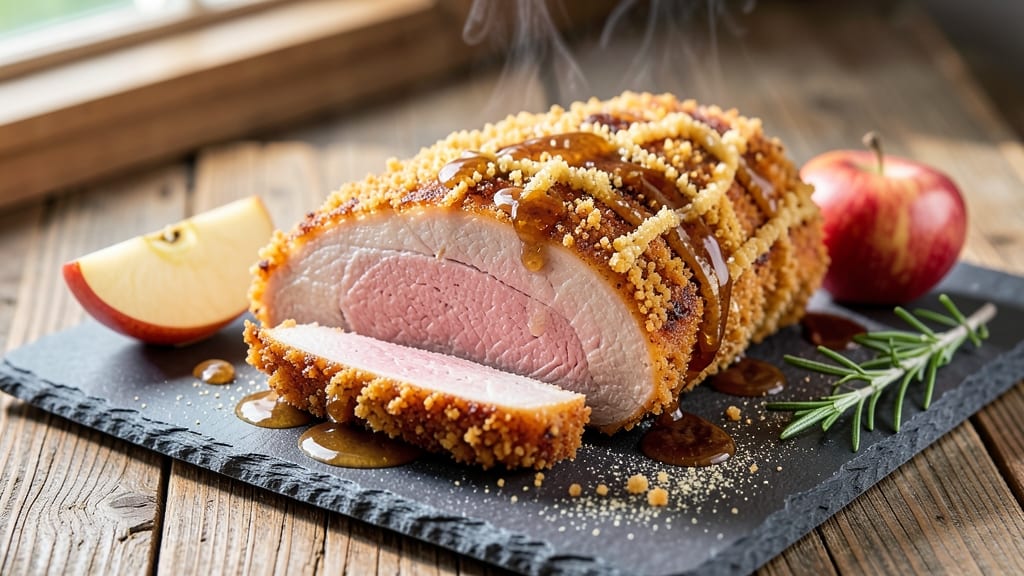 Breaded Pork Roast Recipe: Crispy Crust, Juicy Core in One Pan