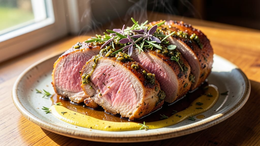 4 Lb Boneless Pork Loin Roast Recipe: Herb-Crusted, Juicy Pink Core Every Time