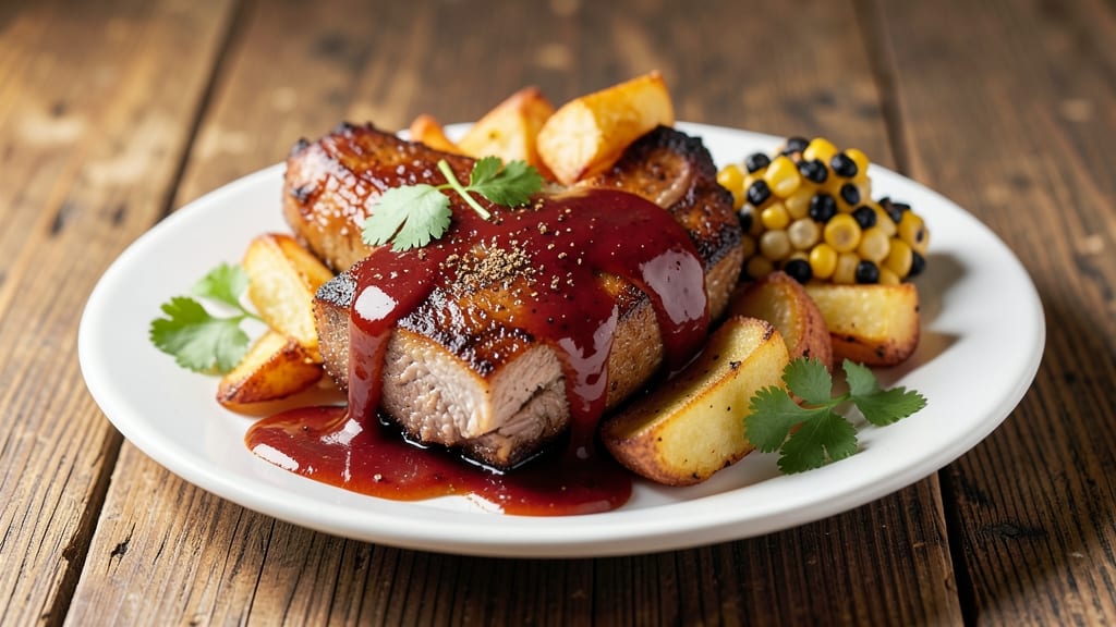 Baked Pork Chops With BBQ Sauce Recipe: Smoky-Sweet Glaze That Caramelizes on the Plate
