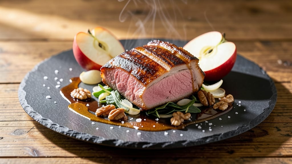 Apple Bourbon Pork Loin Recipe: Spiced Apple-Cider Glaze Locks in Moisture