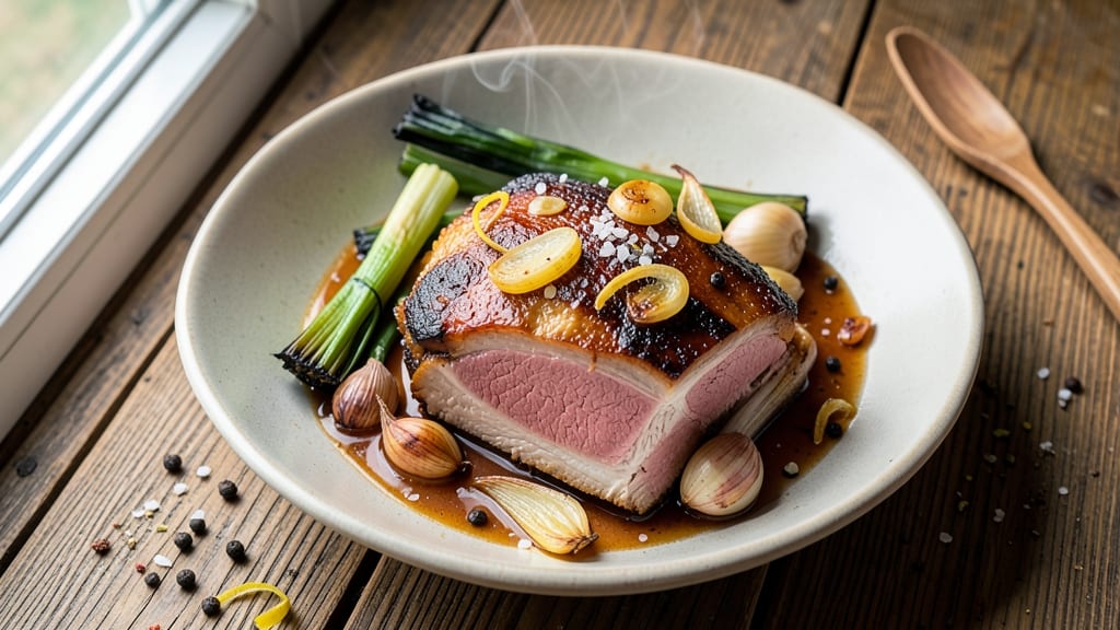 Alton Brown's Pork Shoulder Recipe: Science-Backed Juiciness With Crispy Celery Crown
