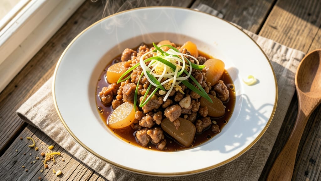 Minced Pork With Water Chestnuts Recipe: Crispy-Fried Bites with Nutty Crunch